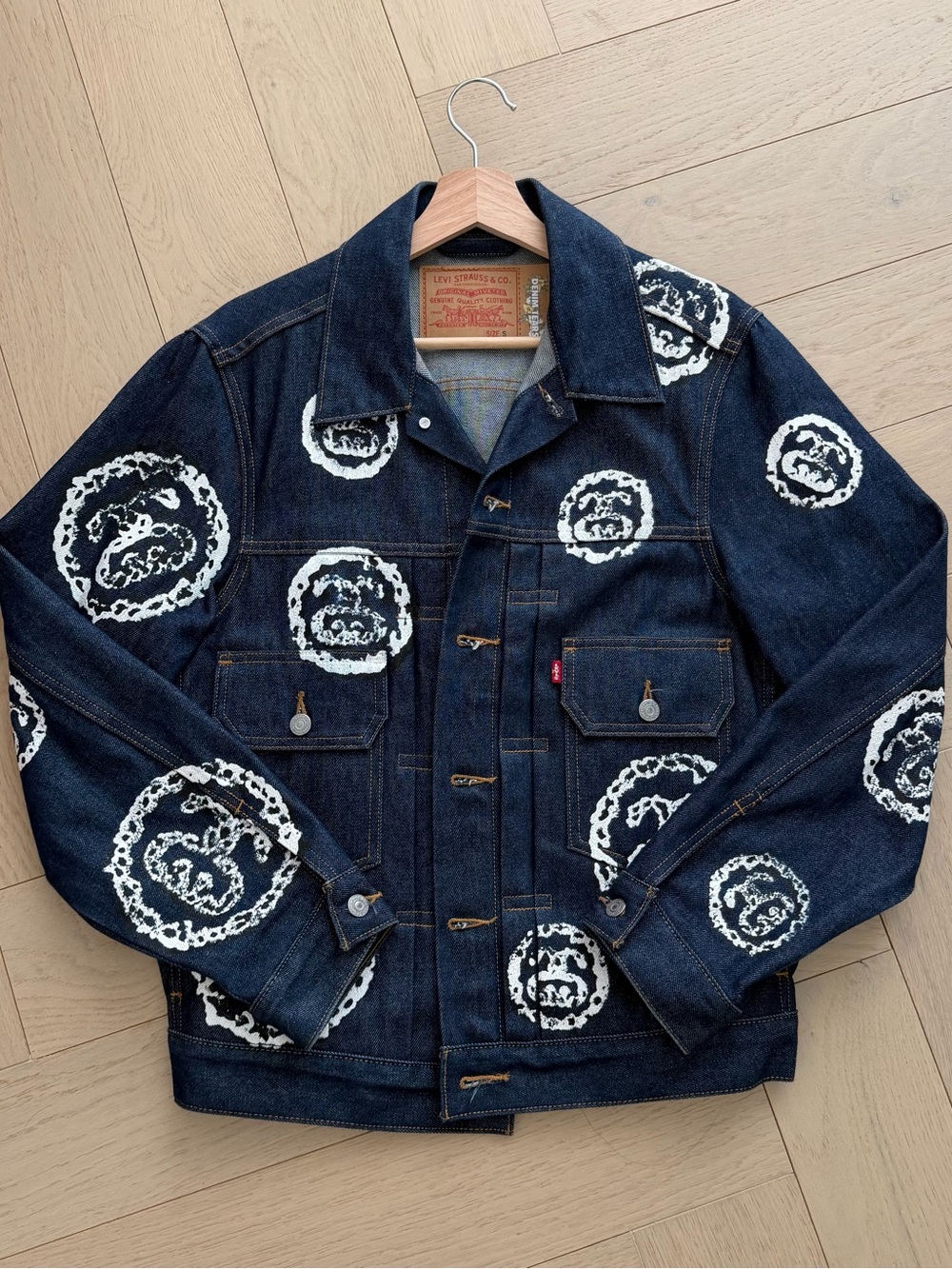 Stussy x Denim Tears denim jacket